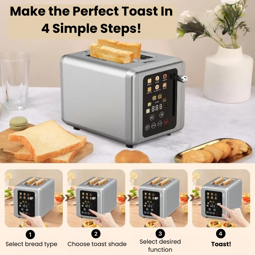 LeValse Smart Touch Screen Toaster