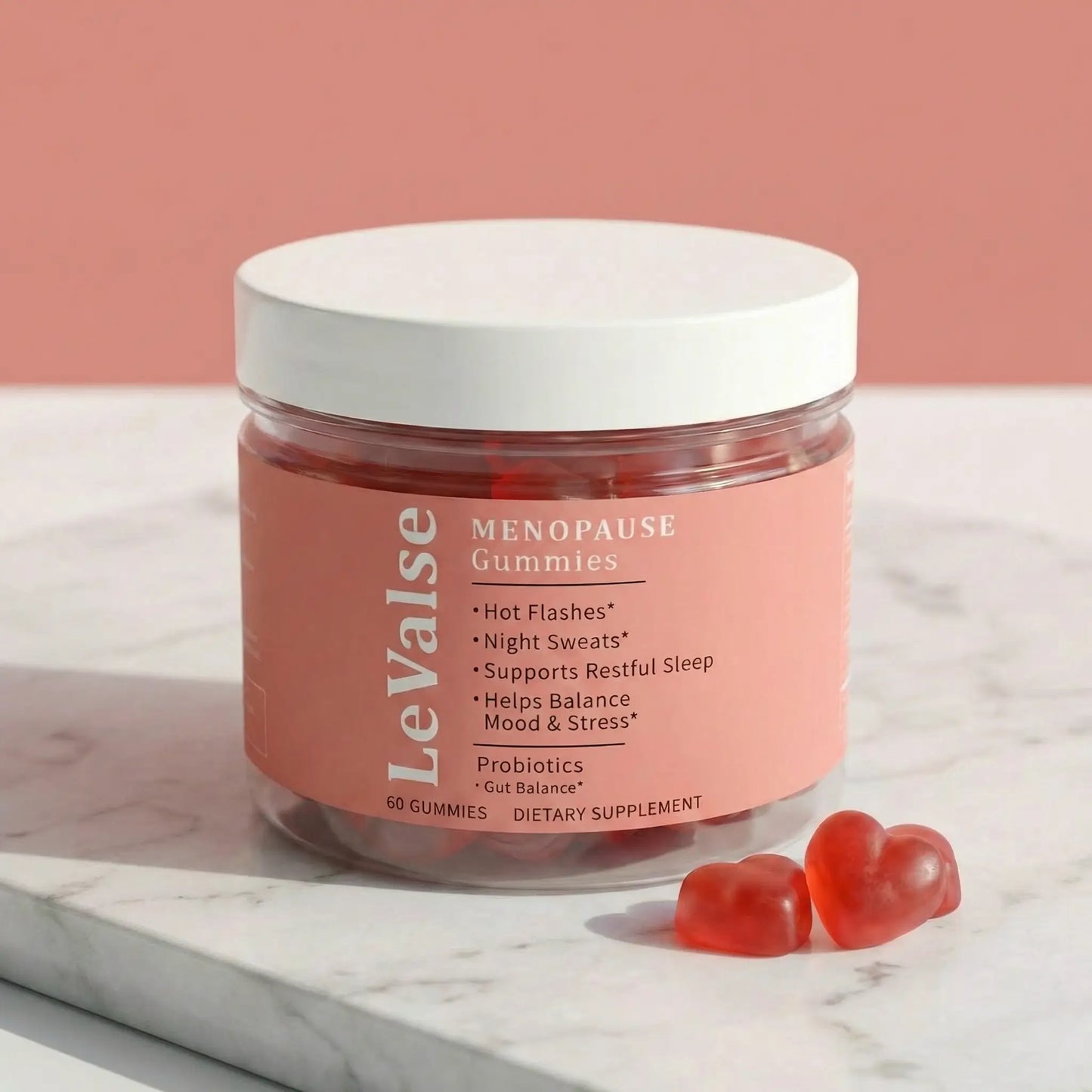 Advanced Menopause Support Gummies with Probiotic Blend