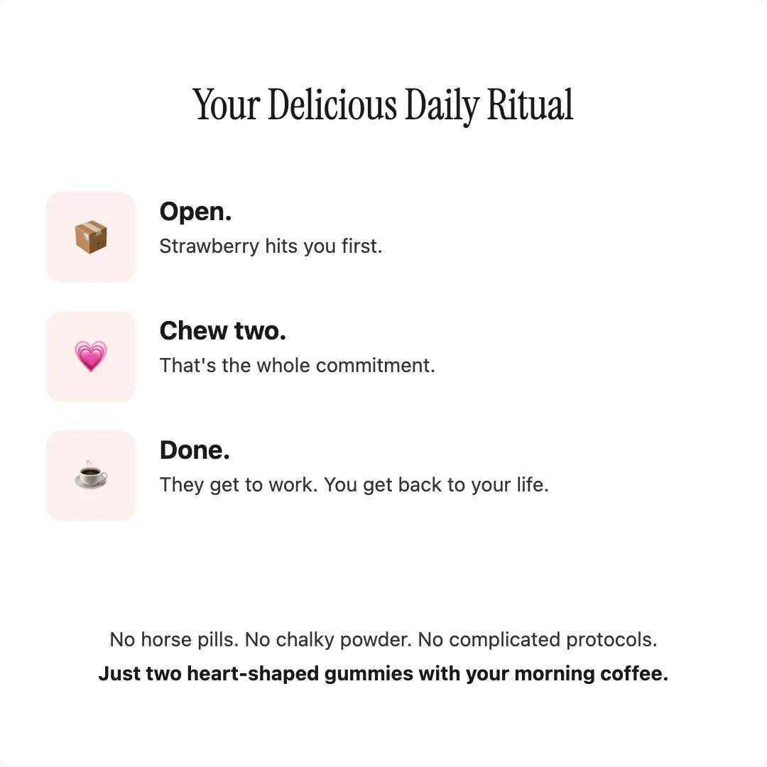 Advanced Menopause Support Gummies with Probiotic Blend