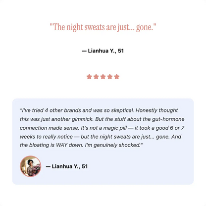 Advanced Menopause Support Gummies with Probiotic Blend