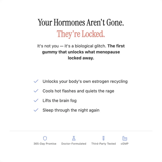 Advanced Menopause Support Gummies with Probiotic Blend